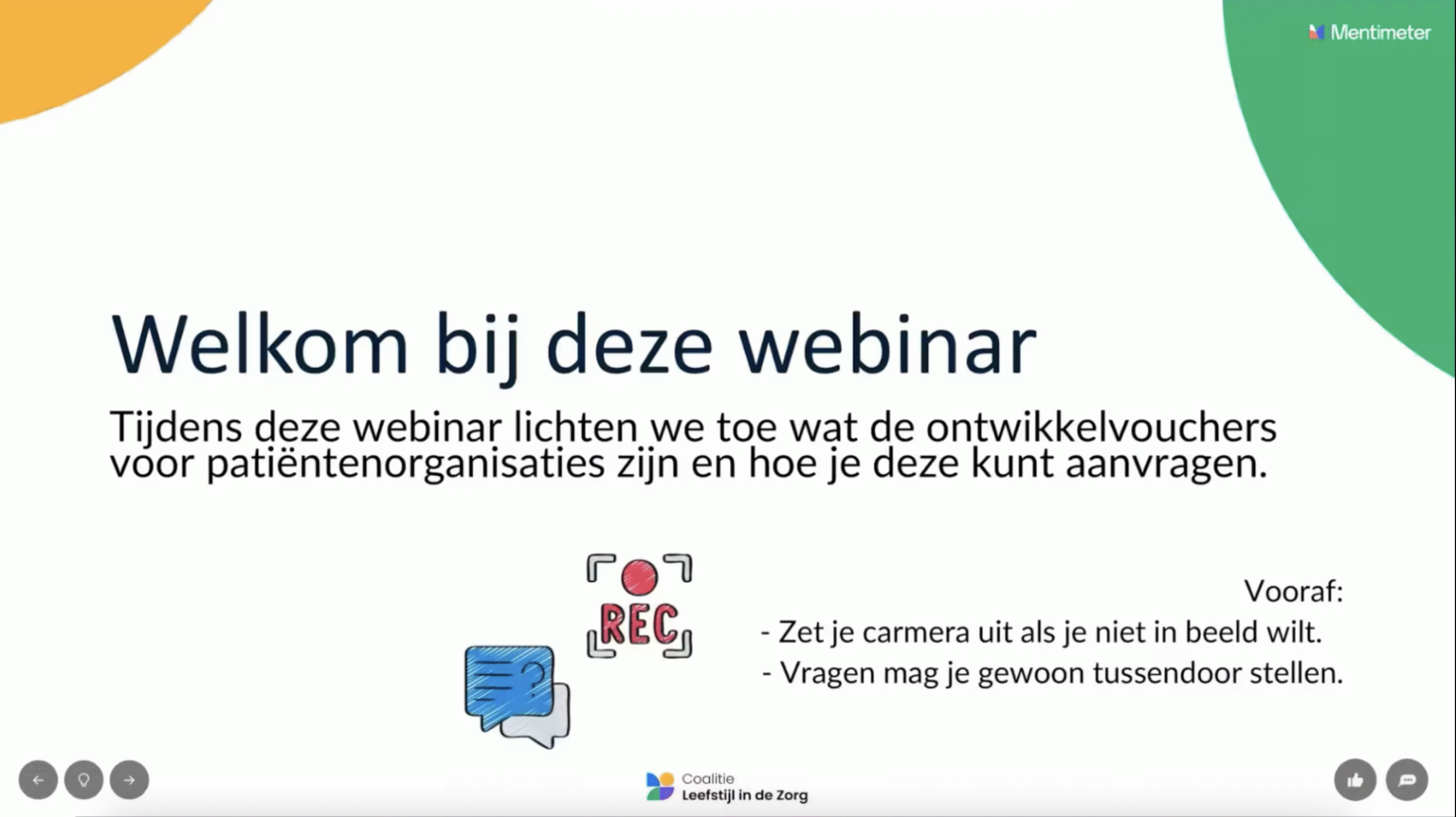 Webinar ontwikkelvouchers voor patiëntenorganisaties - 26 juni 2025